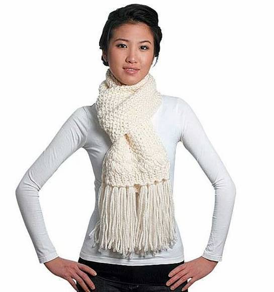How to wear a scarf