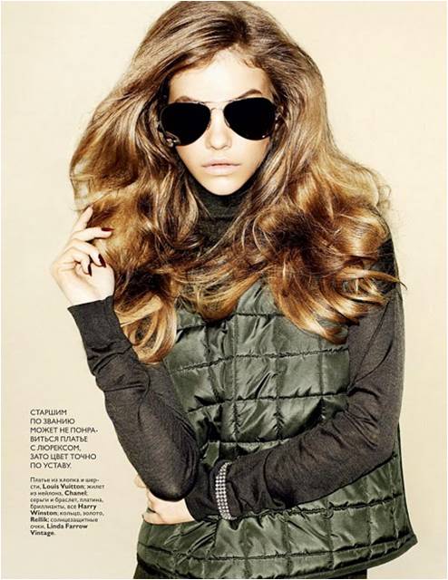 Barbara Palvin graces Vogue Russia July 2010