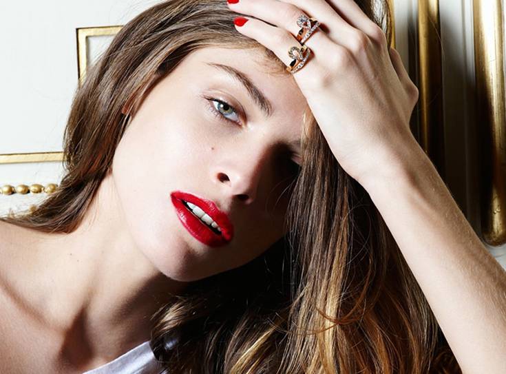 Elisa Sednaoui poses for Madame Air France S/S 2010 issue
