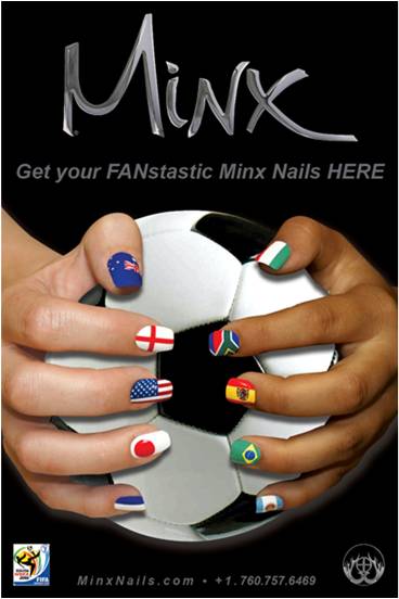 Football World cup nails by Minx