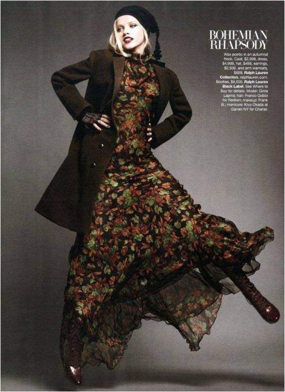 Ginta Lapina for Harper’s Bazaar July 2010 issue