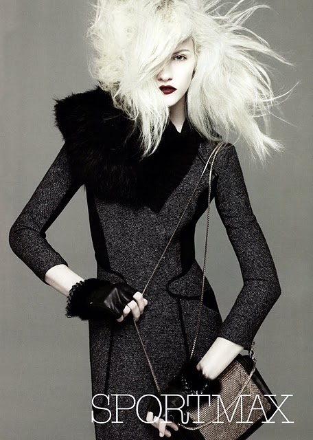 Ginta Lapina for Sportmax Fall 2010 campaign