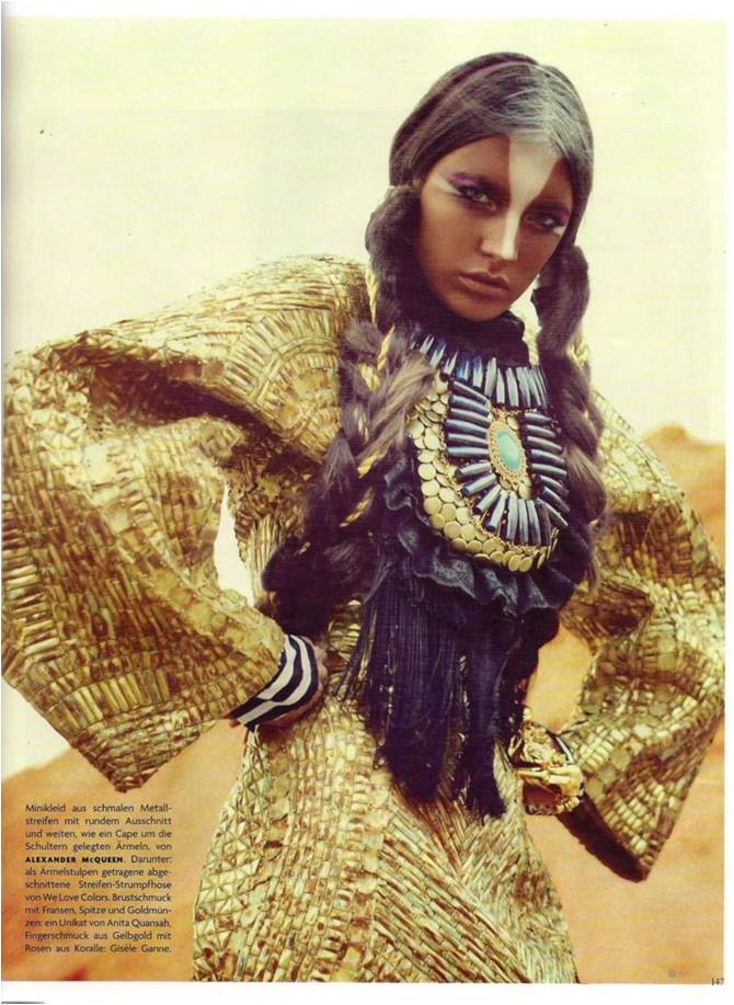 Jacquelyn Jablonski for Vogue Germany July 2010