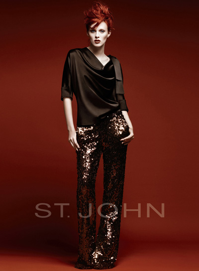 Karen Elson for St.John Fall 2010 Campaign -2