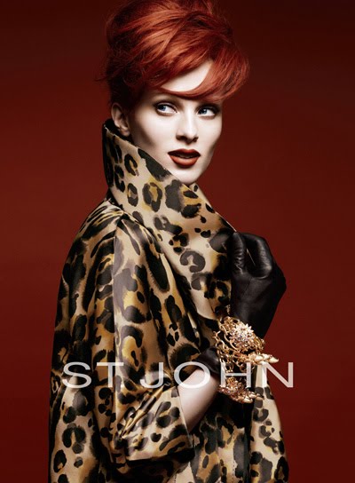 Karen Elson for St.John Fall 2010 Campaign -4