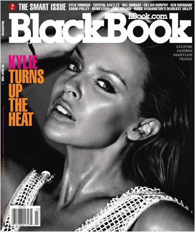 Kylie Minogue for BlackBook June/July 2010