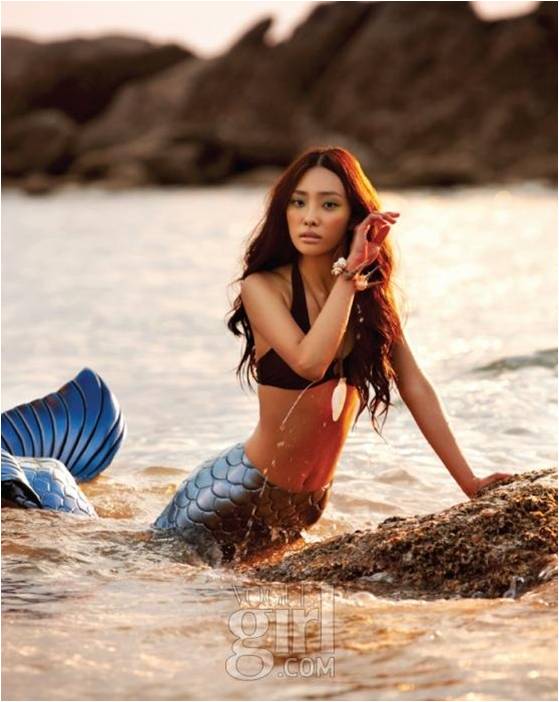 Mermaid in Vogue Girl Korea July 2010