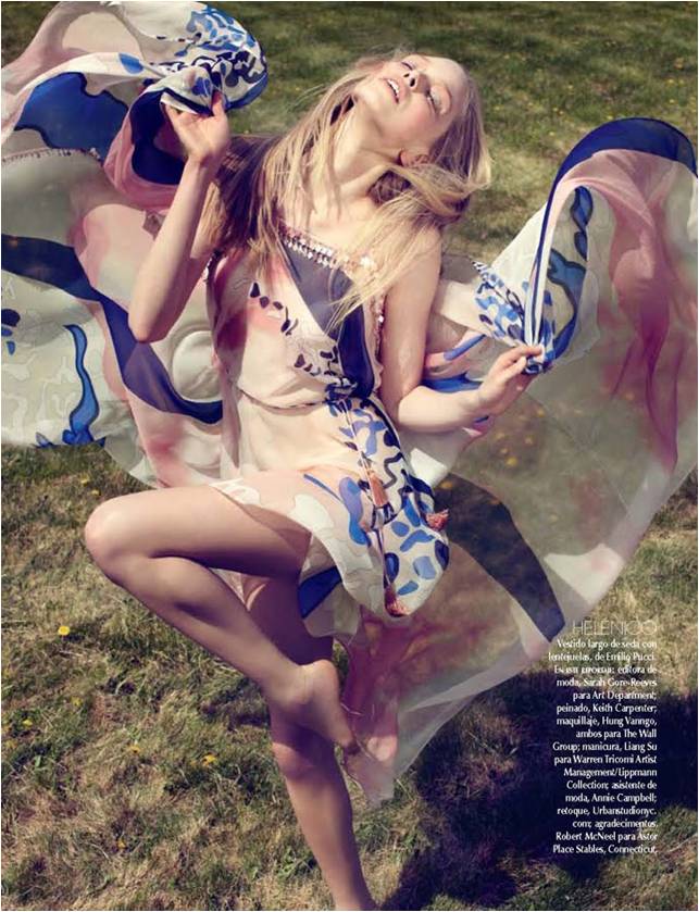 Tanya Dziahileva for Vogue Mexico June 2010 issue