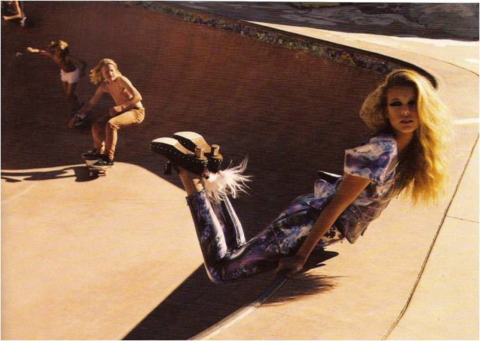 Keke Lindgard for Vogue Germany July 2010