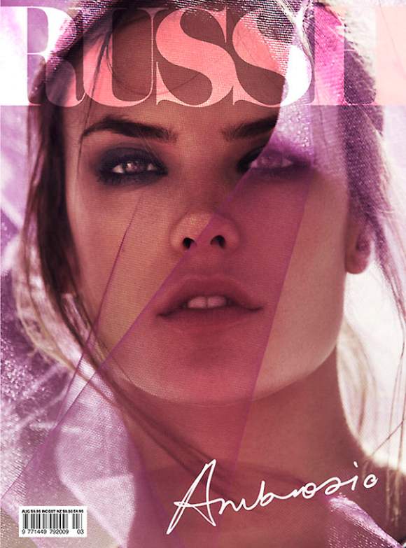 Alessandra Ambrosio for Russh #35 August/September 2010