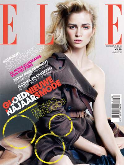 Anne-Marie Van Dijk for Elle Netherlands August 2010