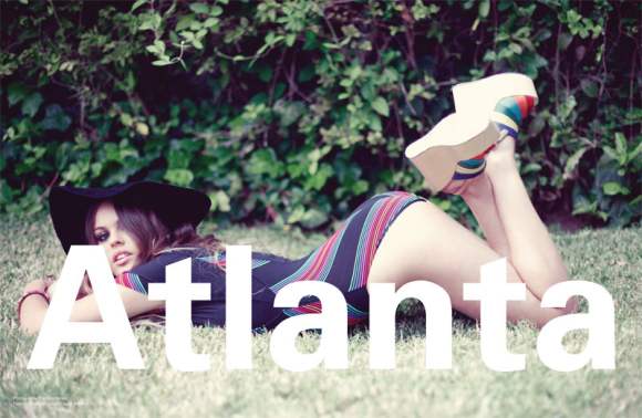 Atlanta de Cadenet in Exit Magazine S/S 2010