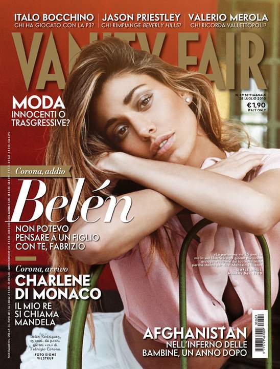 Belen Rodrigues for Vanity Fair Italy August 2010
