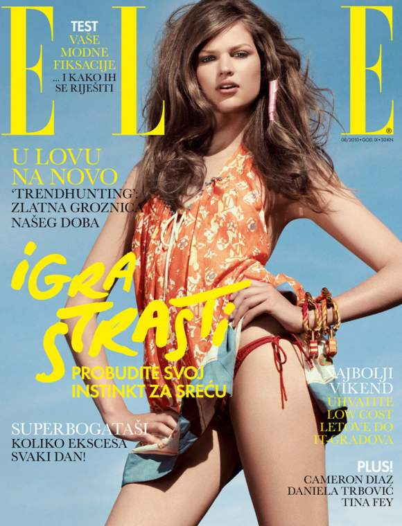Bette Franke for Elle Croatia August 2010