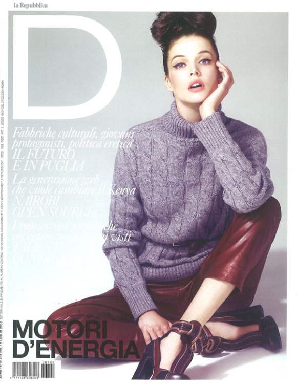 Charon Cooijmans in D La Repubblica July 2010