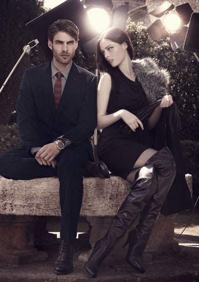 Coco Rocha & Jon Kortajarena for Esprit F/W 2010-2011 campaign