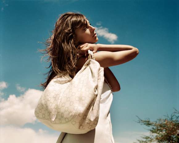 Daria Werbowy for Oroton S/S 2010 campaign