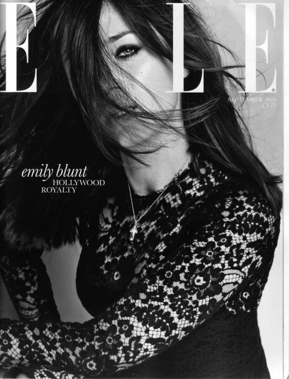 Emily Blunt for UK Elle September 2010