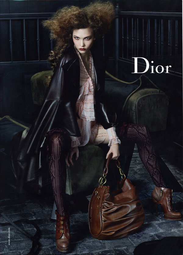 Karlie Kloss for Dior A/W 2010-2011 Campaign