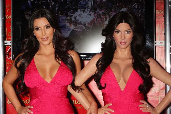 Kim Kardashian’s Wax Figure at Madame Tussauds