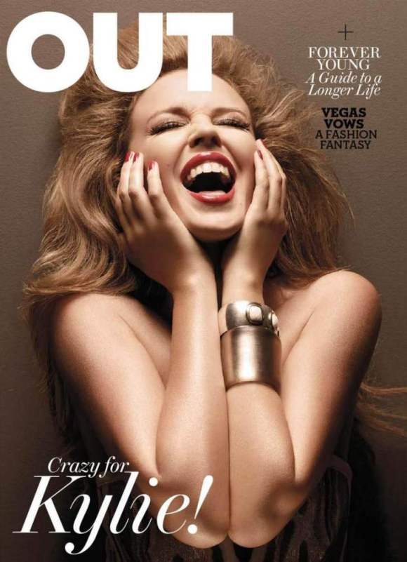 Kylie Minogue for Out Magazine August 2010