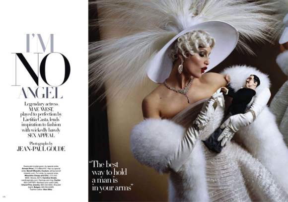 Laetitia Casta for Harper’s Bazaar US August 2010
