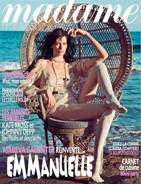 Mareva Galanter for Madame Figaro Magazine July 2010
