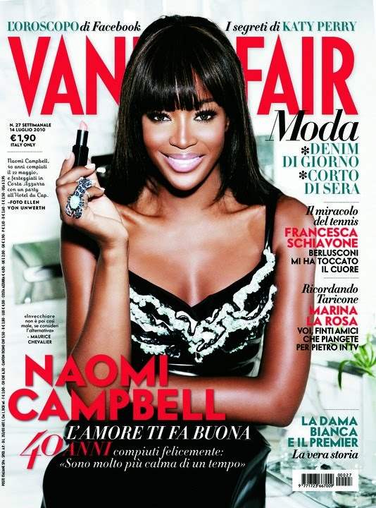 Naomi Campbell in Vanity Fair Italy July 2010