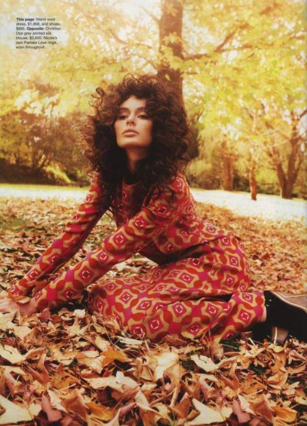 Nicole Trunfio in Vogue Australia August 2010