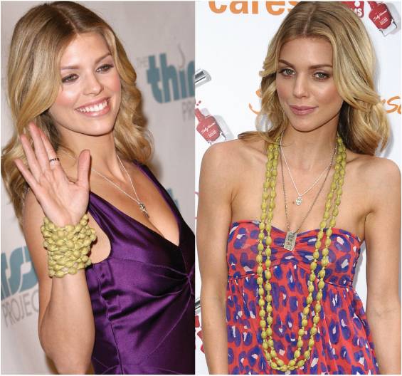 Annalynne Mccord’s versatile rope necklace