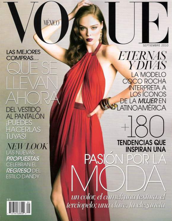 Coco Rocha for Vogue Mexico September 2010