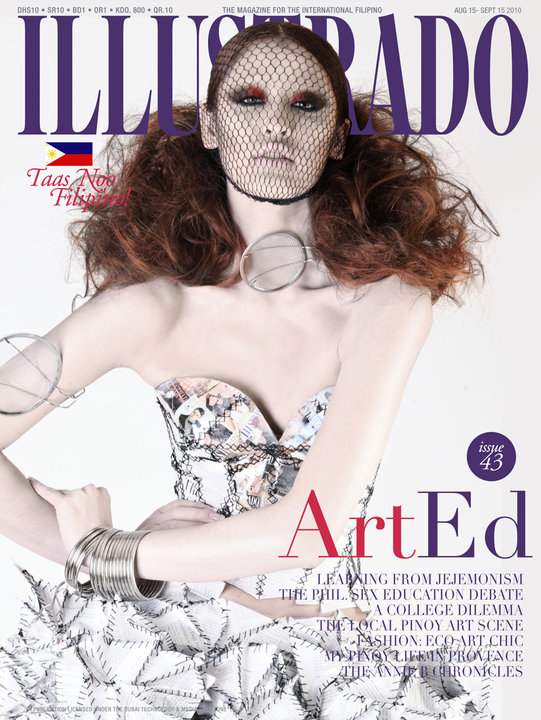 Fara Manalo for Illustrado Magazine August/September 2010