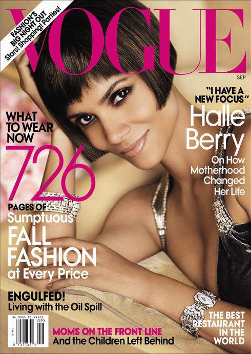 Halle Berry for Vogue US September 2010