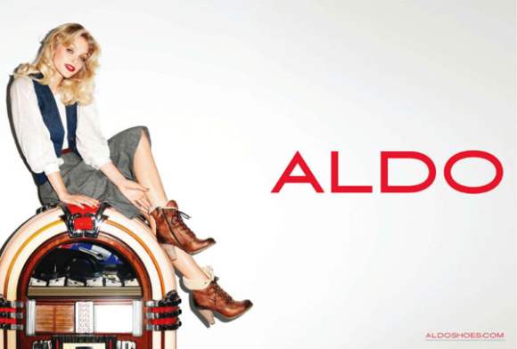 Jessica Stam for Aldo Fall 2010 Campaign