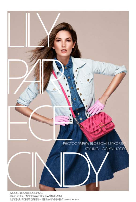 Lily Aldridge for Vanidad August 2010