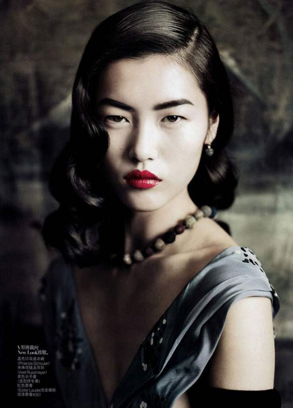 Liu Wen for Vogue China September 2010