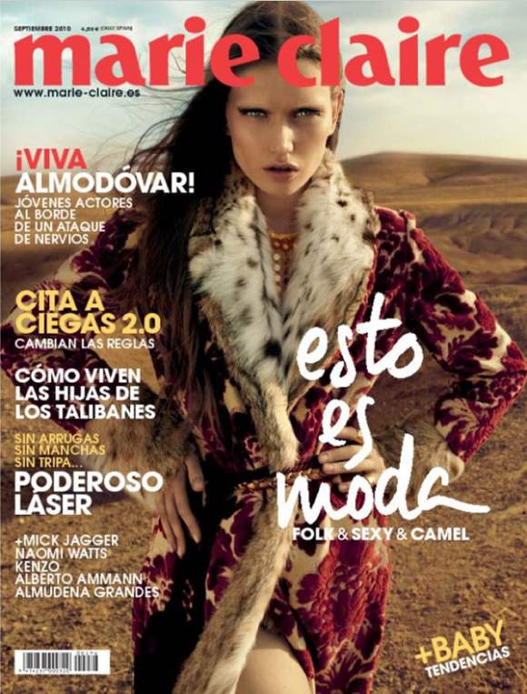 Lyoka Tyagnereva for Marie Claire Spain September 2010