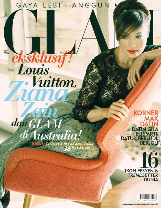 Ziana Zain for Glam Malaysia September 2010