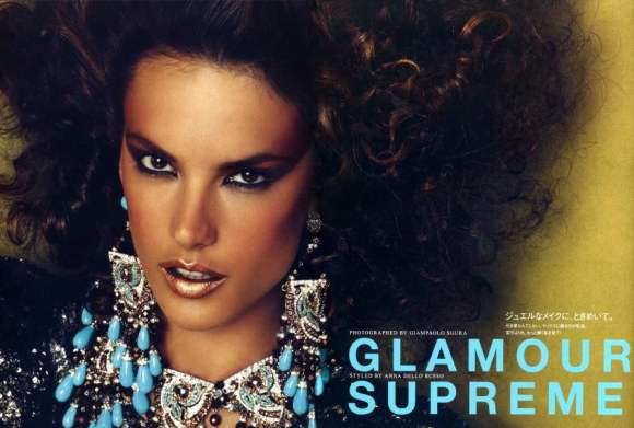 Alessandra Ambrosio for Vogue Nippon December 2010