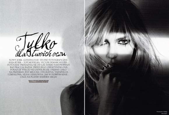 Anja Rubik Viva Moda Winter 2010
