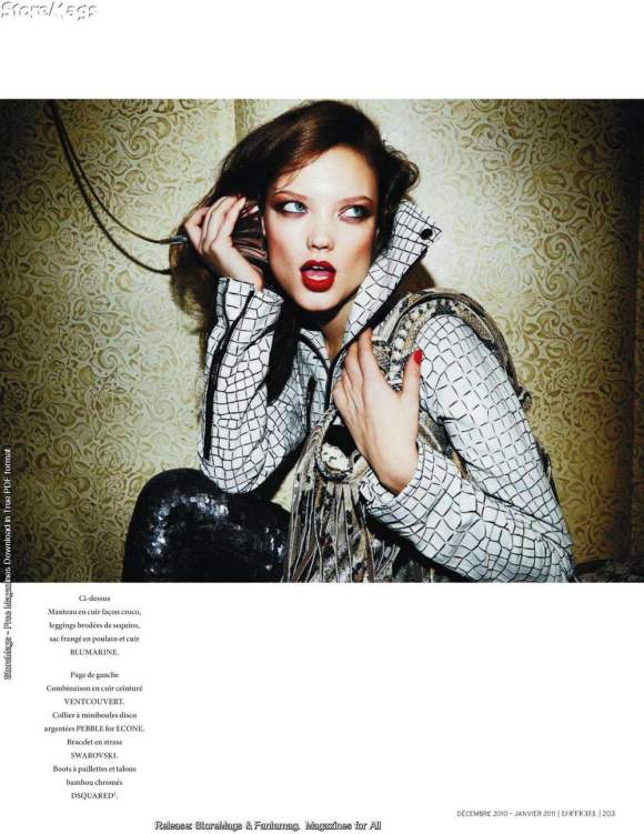 Flaviana Natalia Chabanenko LOfficiel Paris December 2010 10