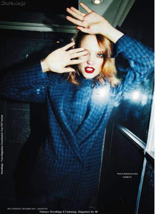 Flaviana Natalia Chabanenko LOfficiel Paris December 2010 2