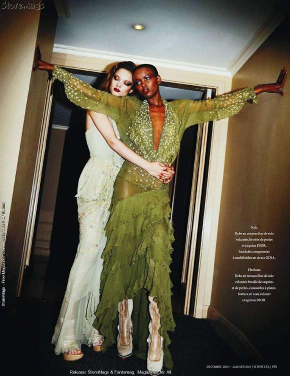 Flaviana Natalia Chabanenko LOfficiel Paris December 2010 3