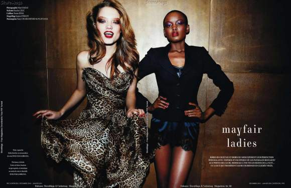 Flaviana Natalia Chabanenko LOfficiel Paris December 2010