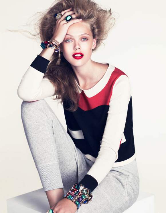 Frida Gustavsson HM Magazine Winter 2010-7