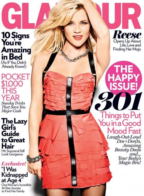 Reese Witherspoon Glamour January 2011