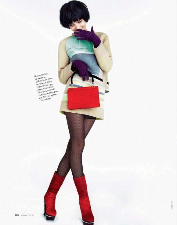 Allison Nix for Elle Russia December 2010 4