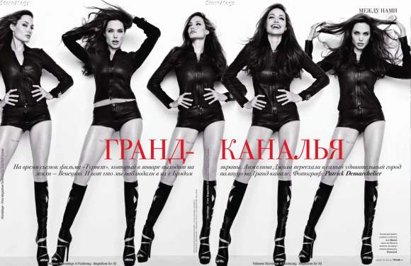 Angelina Jolie for Tatler Russia January 2011 3
