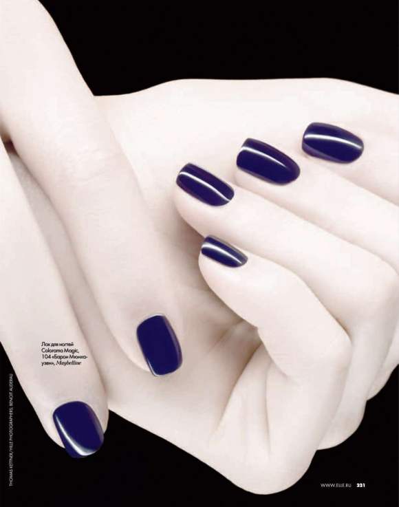 Beauty editorial Elle Russia December 2010 6