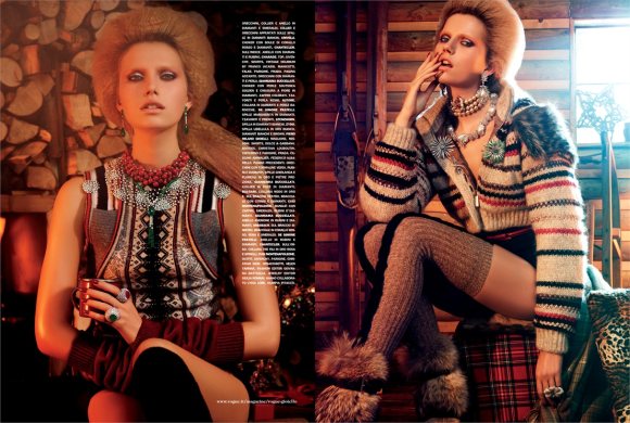 Cato van Ee for Vogue Italia December 2010 4